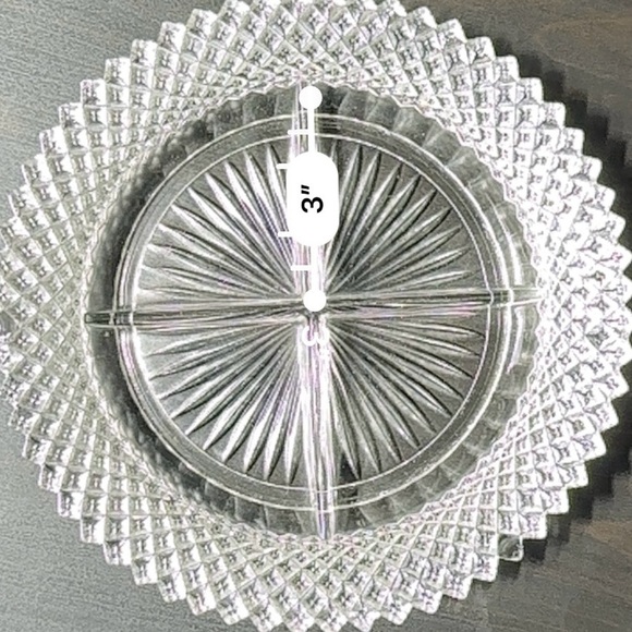 Anchor Hocking Miss America 4-Section Relish Dish - Clear Depression Glass - Picture 10 of 10